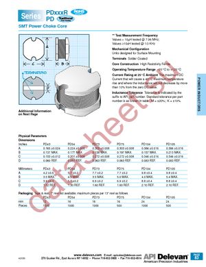 PD104-394K datasheet  